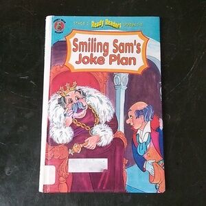 Smiling Sam's Joke Plan Level Reader Preschool Homeschool Daycare Picture Book